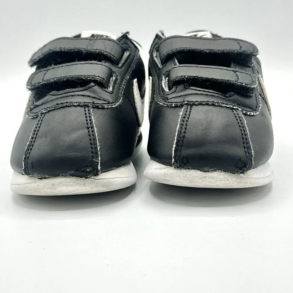 Nike Shoes Cortez Toddler 8C Black White Sneakers 904769-001